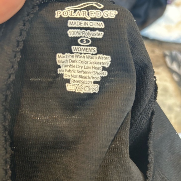 Polar edge Classic Black Jogger Set, size S, GUC - Picture 2 of 6